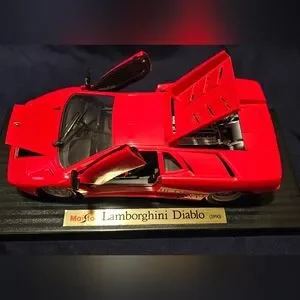 Lamborghini Diablo 1/18 - Maisto - Miniature D'occasion